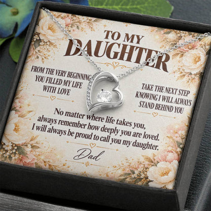 C356 - From The Very Beginning You Filled My Life With Love Pride And Joy - Forever Love Necklace
