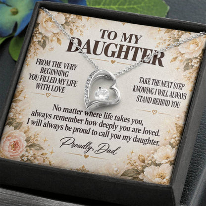C206 - From The Very Beginning You Filled My Life With Love Pride And Joy - Forever Love Necklace