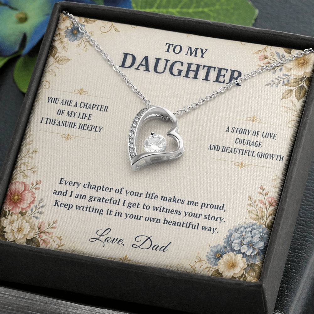C12 - You Are The Beautiful Chapter Of My Life I Will Always Read With Pride - Forever Love Necklace