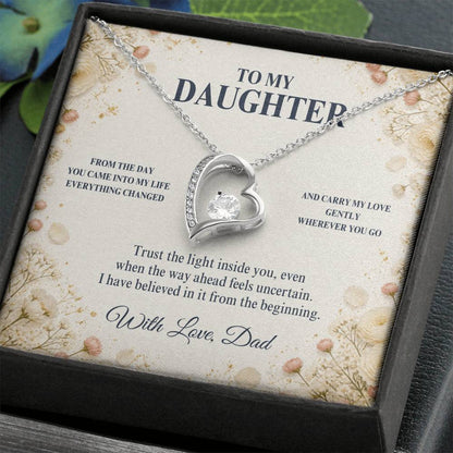 C65 - Never Doubt How Much Joy You Brought Into My Life From The Day You Arrived - Forever Love Necklace