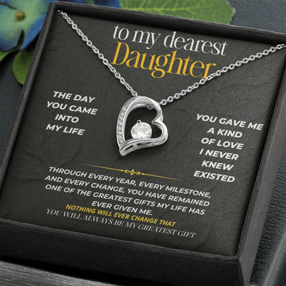 S205 - You’ll Always Be My Greatest Gift – Forever Love Necklace From Dad