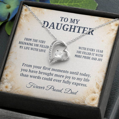 C6 - From The Very Beginning You Filled My Life With Love Pride And Joy - Forever Love Necklace