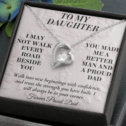 C199 - The Greatest Gift Life Gave Me Was The Chance To Love You As Your Dad - Forever Love Necklace
