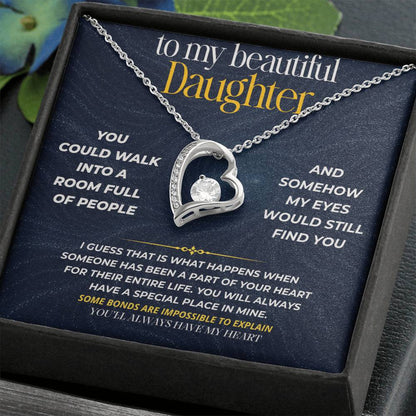 S277 - I’ll Always Have A Soft Spot For You – Forever Love Necklace From Dad