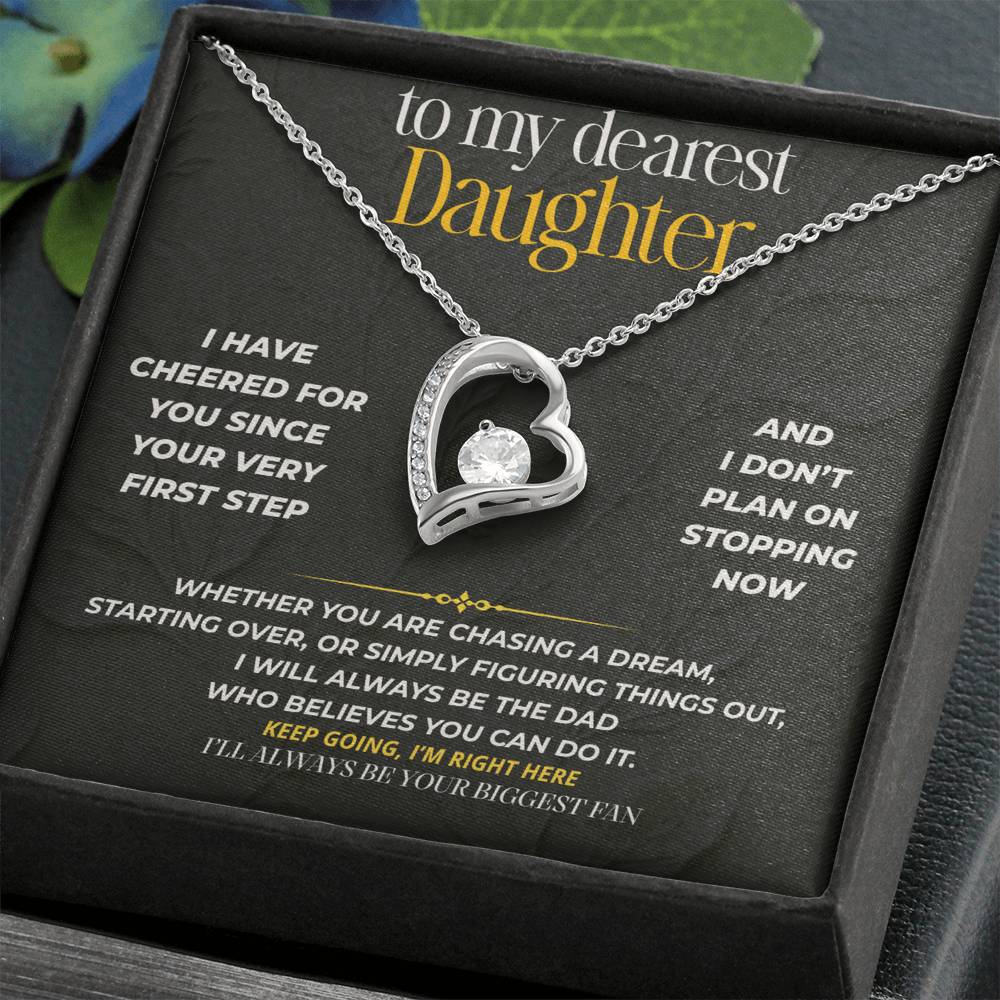 S226 - I’ll Always Be Your Biggest Fan – Forever Love Necklace From Dad