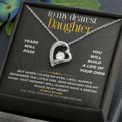 S223 - You Are My Forever Girl – Forever Love Necklace From Dad