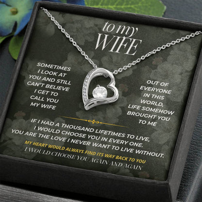 S78 - I Still Get To Call You Mine – Forever Love Necklace From Husband