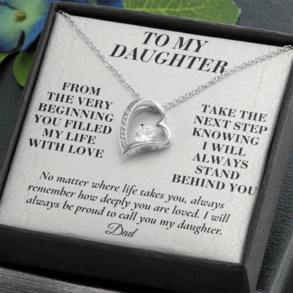 C156 - From The Very Beginning You Filled My Life With Love Pride And Joy - Forever Love Necklace