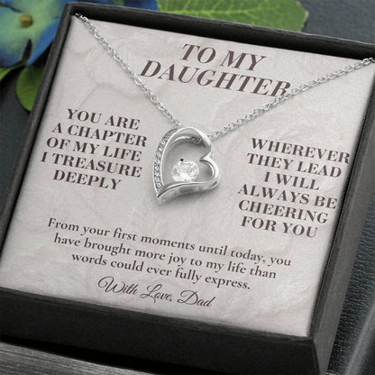C137 - You Do Not Have To Be Perfect To Make Me Proud You Only Have To Be Yourself - Forever Love Necklace