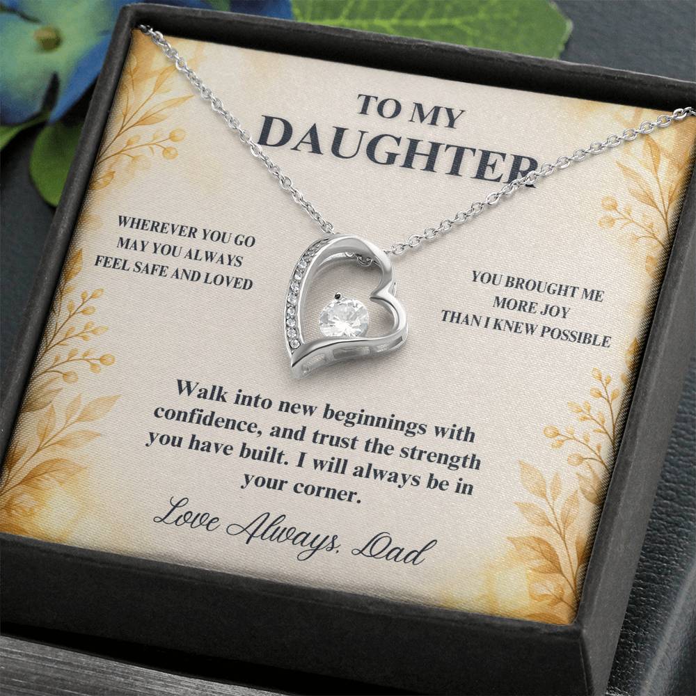 C64 - My Love Will Be Your Quiet Home Wherever Your Journey Takes You - Forever Love Necklace