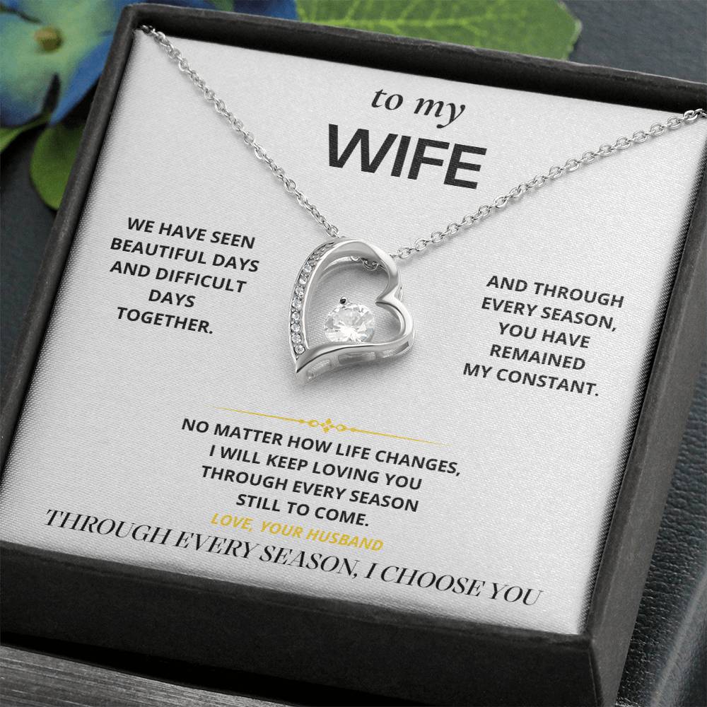 S18 - Through Every Season – Forever Love Necklace From Husband