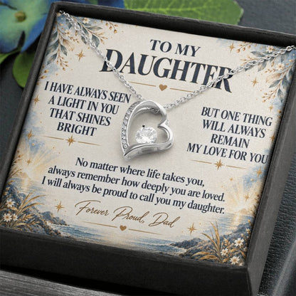 C271 - I Hope You Always See The Light In Yourself That I Have Seen Since The Beginning - Forever Love Necklace