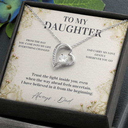 C90 - If You Ever Forget How Special You Are Remember Dad Has Never Forgotten For A Single Day - Forever Love Necklace