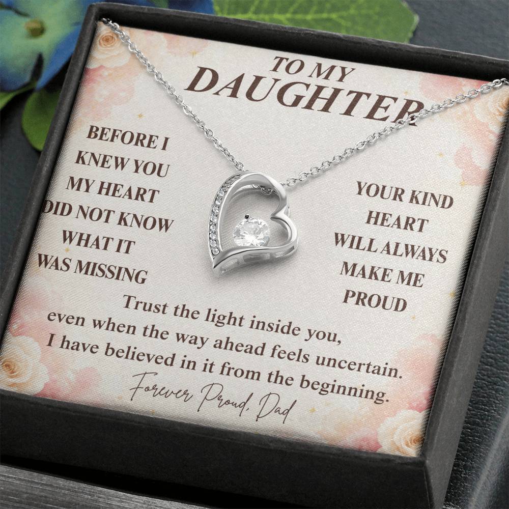 C375 - You Are A Dream I Never Knew My Heart Was Waiting To Love So Deeply - Forever Love Necklace