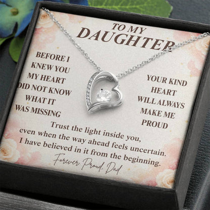 C375 - You Are A Dream I Never Knew My Heart Was Waiting To Love So Deeply - Forever Love Necklace