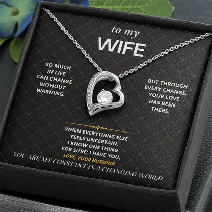 S42 - You Are My Constant – Forever Love Necklace From Husband