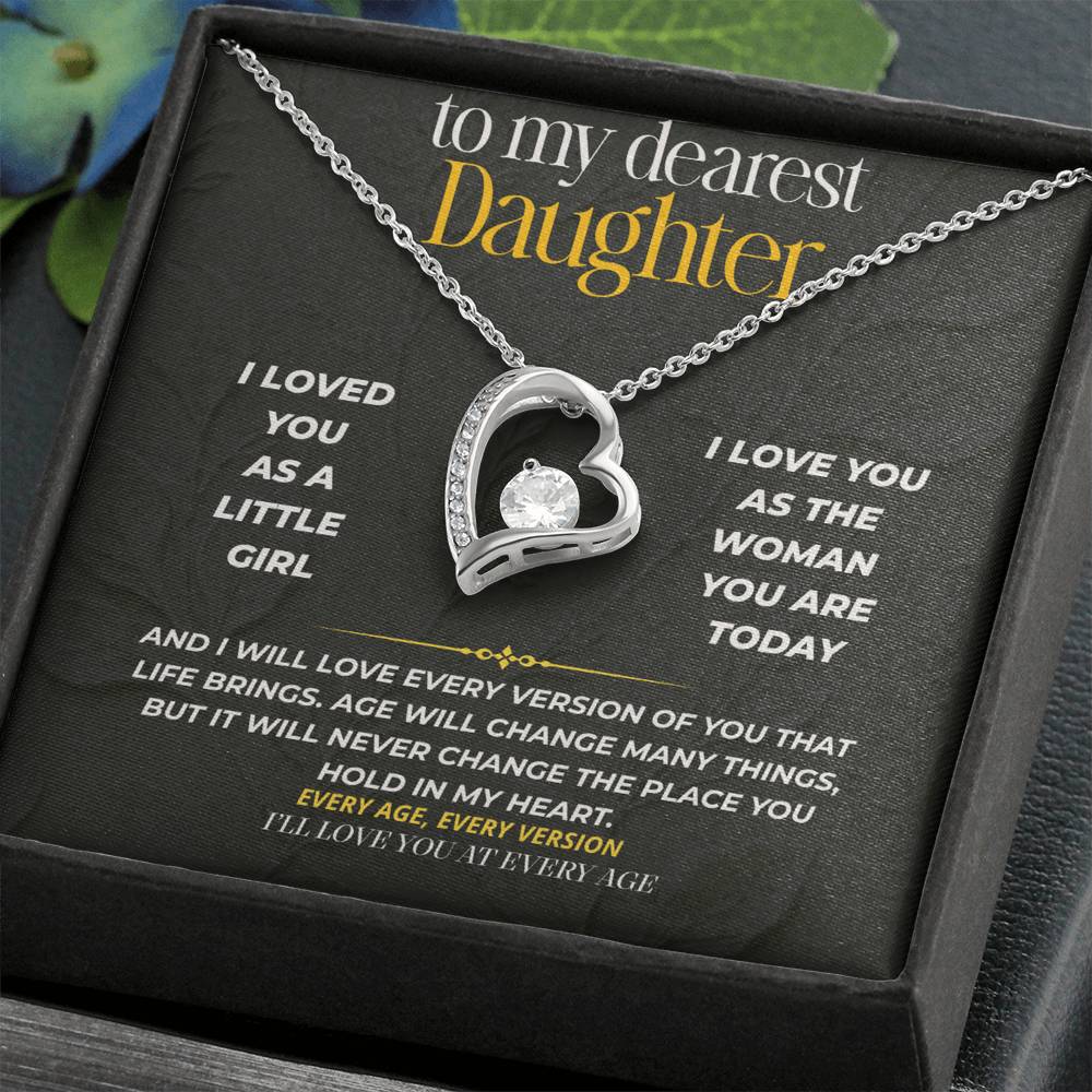 S240 - I’ll Love You At Every Age – Forever Love Necklace From Dad