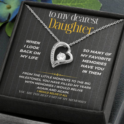 S262 - You Are The Best Part Of My Memories – Forever Love Necklace From Dad