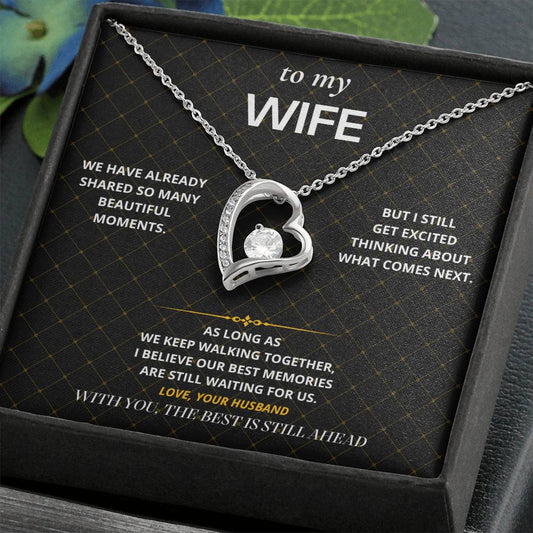 S63 - The Best Is Still Ahead – Forever Love Necklace From Husband