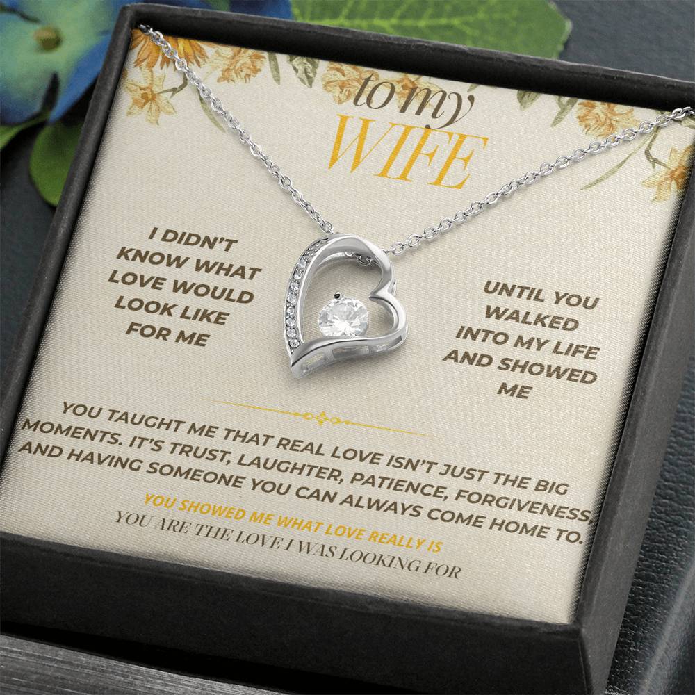 S126 - You Are The Love I Was Looking For – Forever Love Necklace From Husband