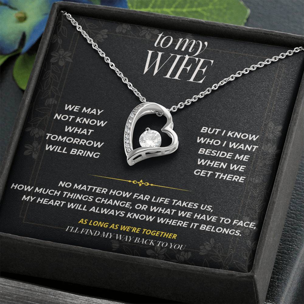 S92 - Wherever Life Takes Us – Forever Love Necklace From Husband