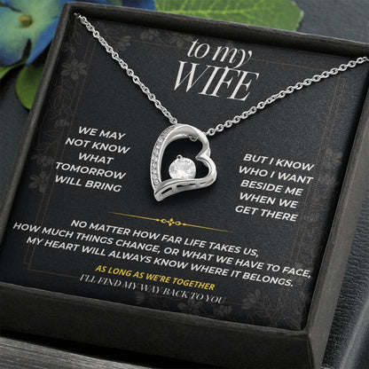 S92 - Wherever Life Takes Us – Forever Love Necklace From Husband