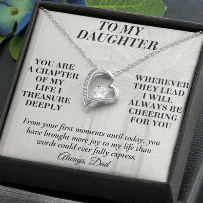C162 - You Are The Beautiful Chapter Of My Life I Will Always Read With Pride - Forever Love Necklace