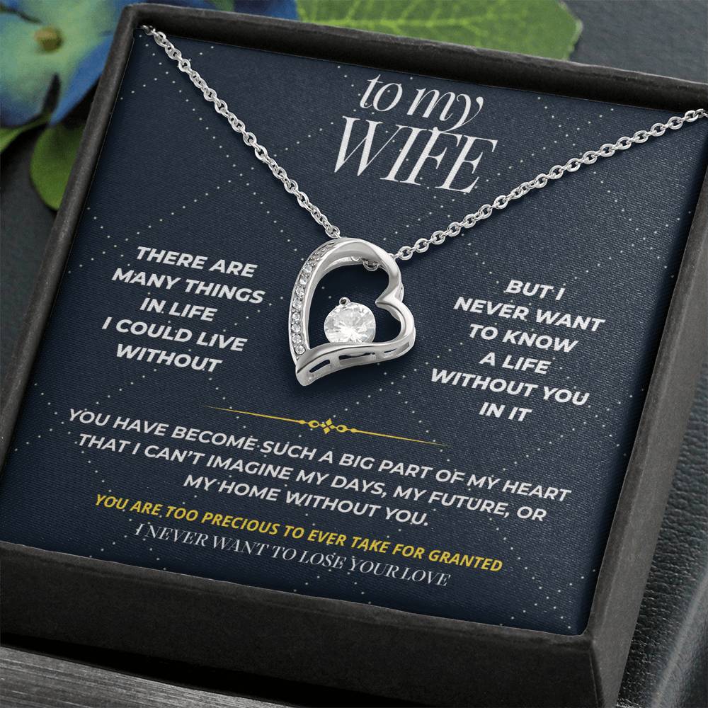 S103 - You’re The Love I Never Want To Lose – Forever Love Necklace From Husband