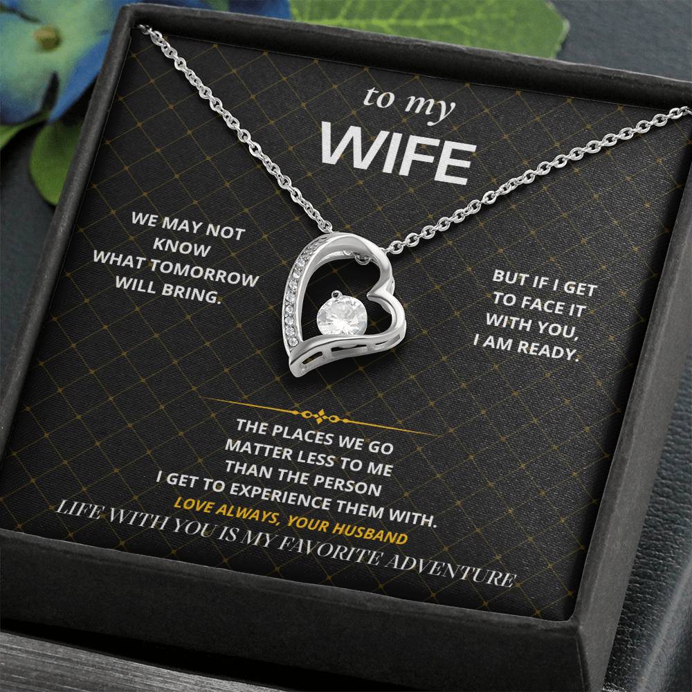 S61 - My Favorite Adventure – Forever Love Necklace From Husband