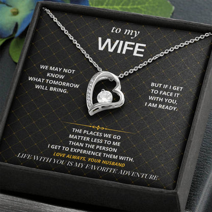S61 - My Favorite Adventure – Forever Love Necklace From Husband