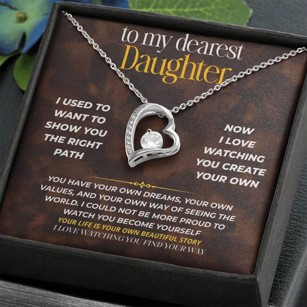 S259 - I Love Watching You Find Your Own Way – Forever Love Necklace From Dad