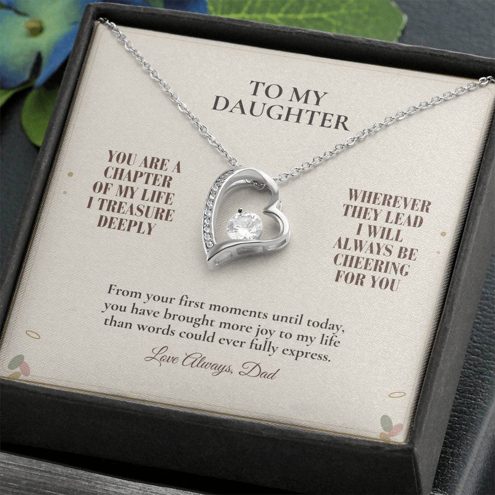 C112 - You Are The Beautiful Chapter Of My Life I Will Always Read With Pride - Forever Love Necklace