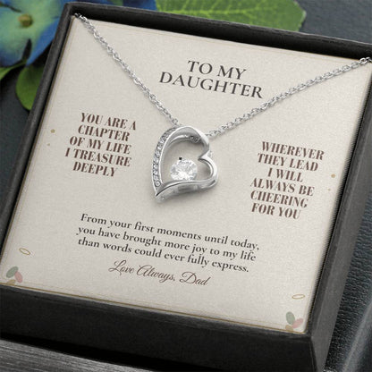 C112 - You Are The Beautiful Chapter Of My Life I Will Always Read With Pride - Forever Love Necklace