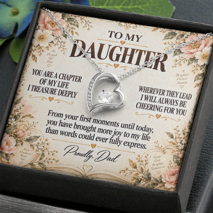 C262 - You Are The Beautiful Chapter Of My Life I Will Always Read With Pride - Forever Love Necklace