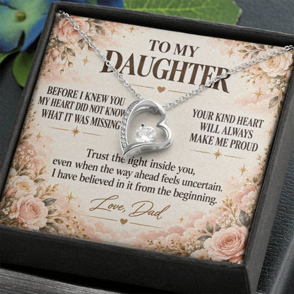 C275 - You Are A Dream I Never Knew My Heart Was Waiting To Love So Deeply - Forever Love Necklace