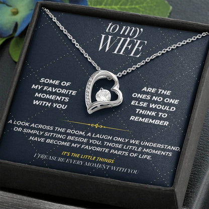 S109 - You Make The Little Things Matter – Forever Love Necklace From Husband