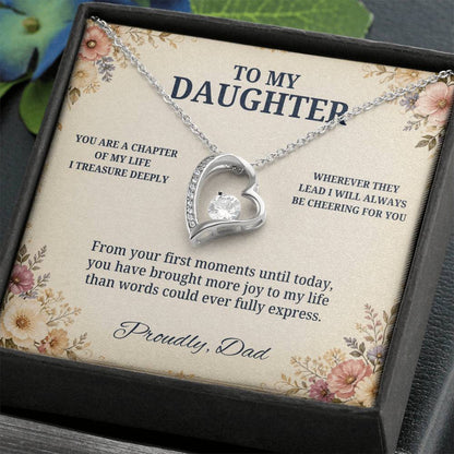 C62 - You Are The Beautiful Chapter Of My Life I Will Always Read With Pride - Forever Love Necklace