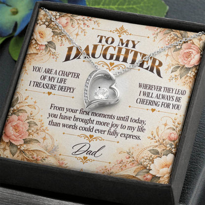 C412 - You Are The Beautiful Chapter Of My Life I Will Always Read With Pride - Forever Love Necklace