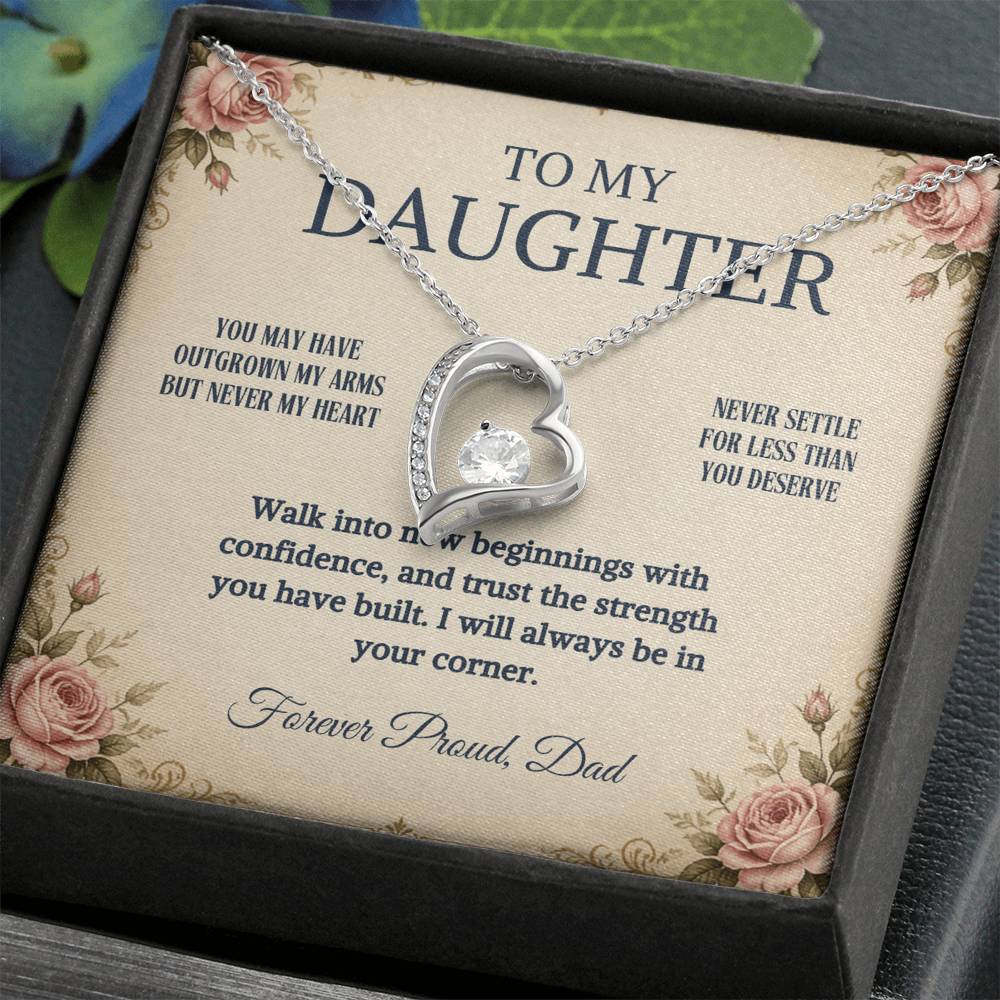 C79 - Your Life Is Yours To Create And I Will Always Be Proud Of The Woman You Become - Forever Love Necklace