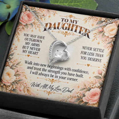 C429 - Your Life Is Yours To Create And I Will Always Be Proud Of The Woman You Become - Forever Love Necklace