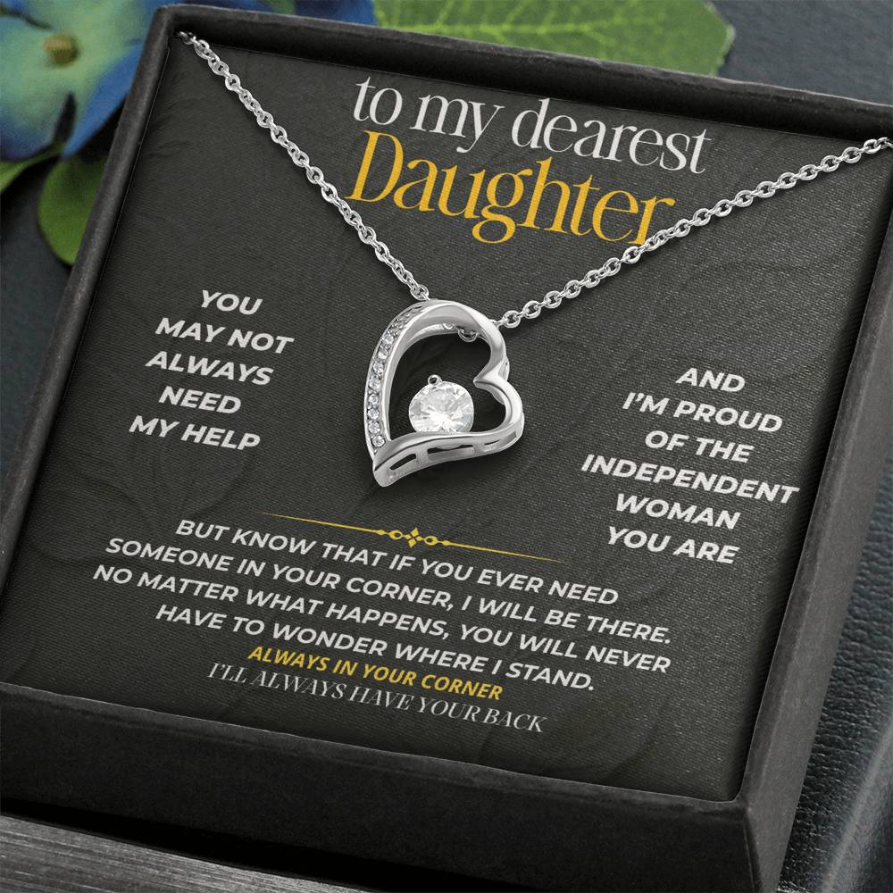 S216 - I’ll Always Have Your Back – Forever Love Necklace From Dad