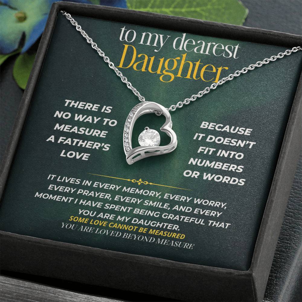 S243 - You Are Loved Beyond Measure – Forever Love Necklace From Dad