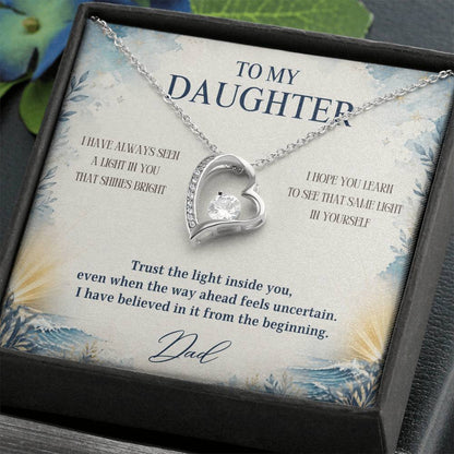 C21 - I Hope You Always See The Light In Yourself That I Have Seen Since The Beginning - Forever Love Necklace