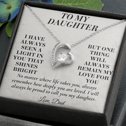 C171 - I Hope You Always See The Light In Yourself That I Have Seen Since The Beginning - Forever Love Necklace