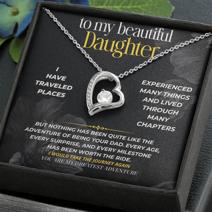 S296 - You Are My Greatest Adventure – Forever Love Necklace From Dad