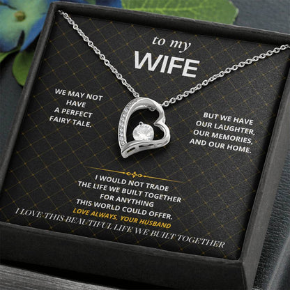 S64 - I Love Our Little Life – Forever Love Necklace From Husband