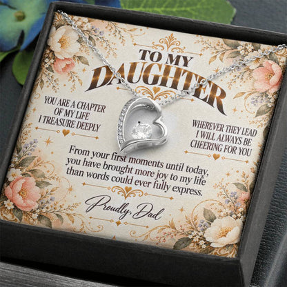 C462 - You Are The Beautiful Chapter Of My Life I Will Always Read With Pride - Forever Love Necklace