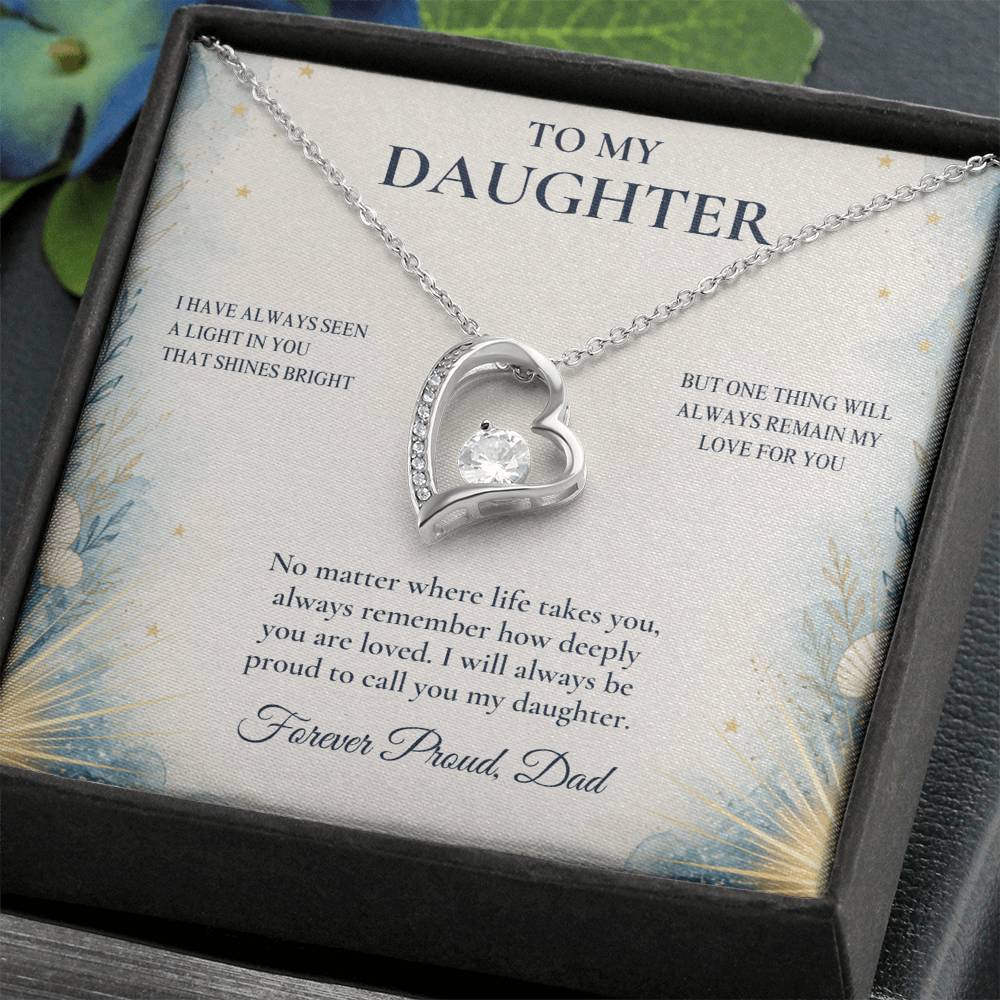 C71 - I Hope You Always See The Light In Yourself That I Have Seen Since The Beginning - Forever Love Necklace