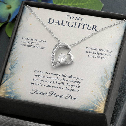 C71 - I Hope You Always See The Light In Yourself That I Have Seen Since The Beginning - Forever Love Necklace