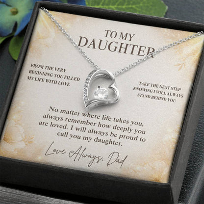 C56 - From The Very Beginning You Filled My Life With Love Pride And Joy - Forever Love Necklace